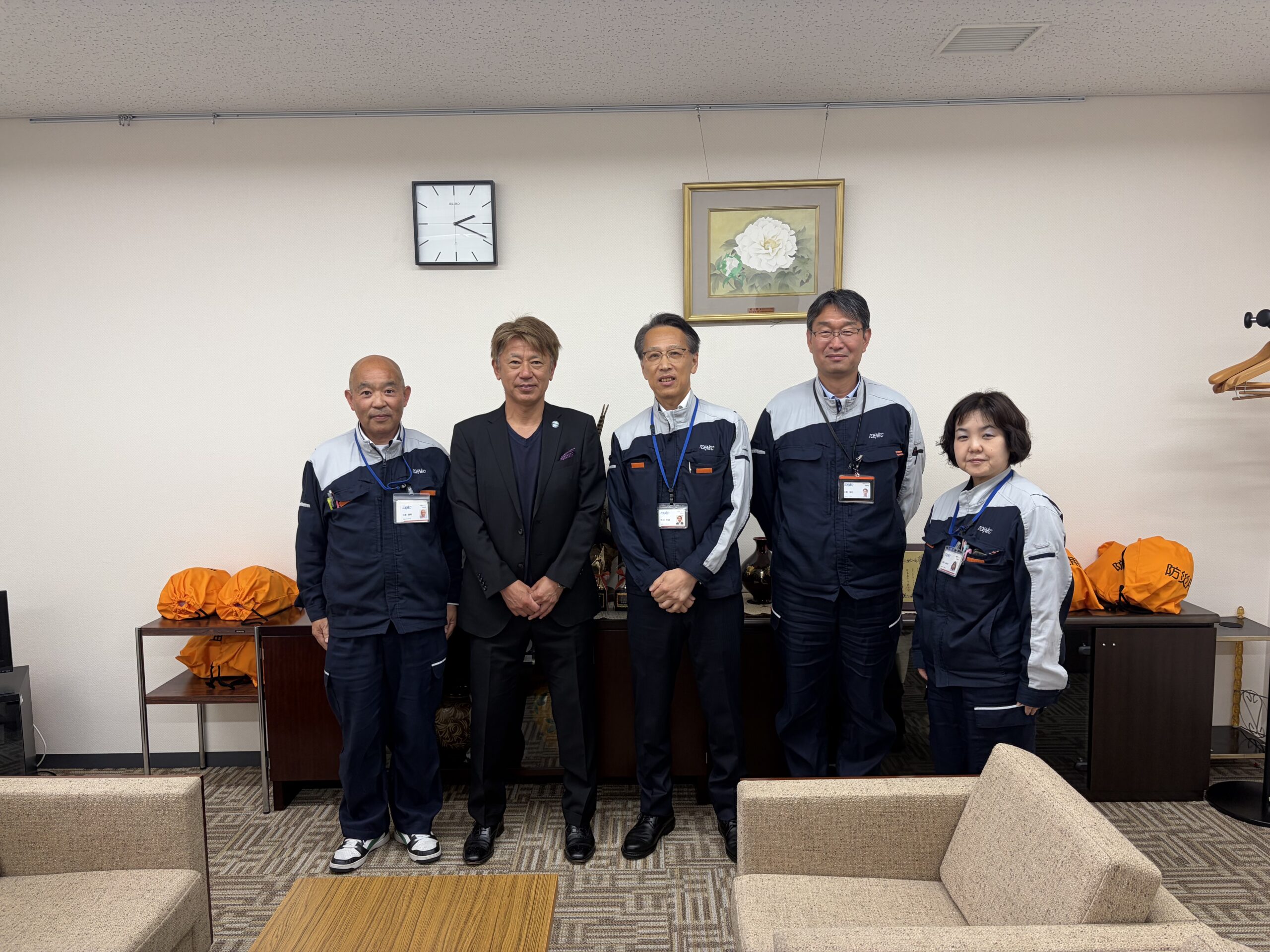 株式会社トーエネック様 新入社員研修にて三浦泰年が講演を実施